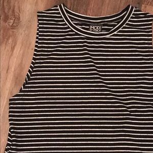 Black and White Tank